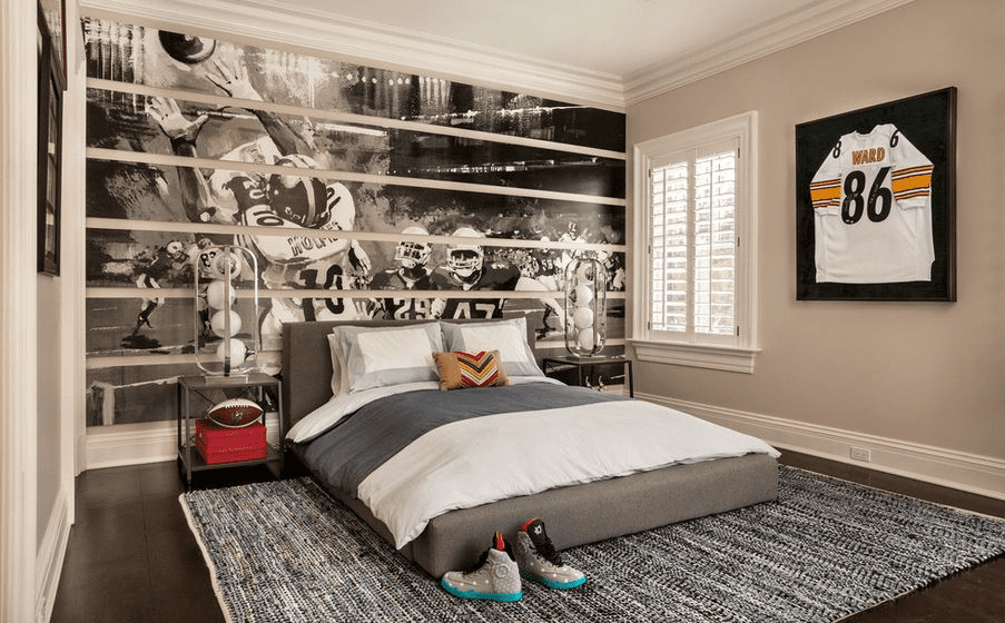 Haven for Sports Fans bedroom design image for kids