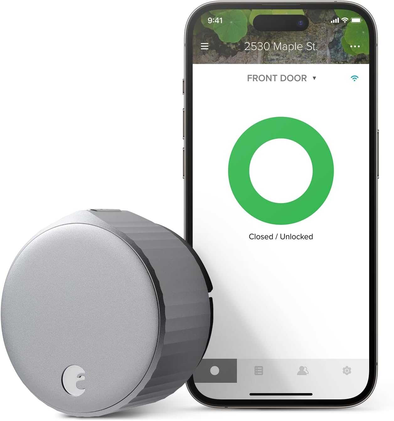 August Wi-Fi Smart Lock for bedroom