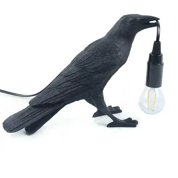 NorDiem Crow Table Lamp