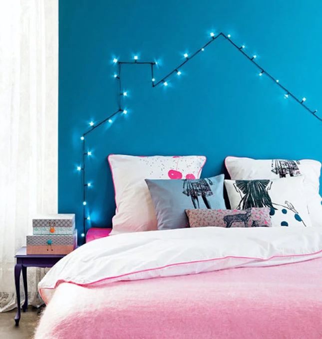 Hanging String Lights for bedroom