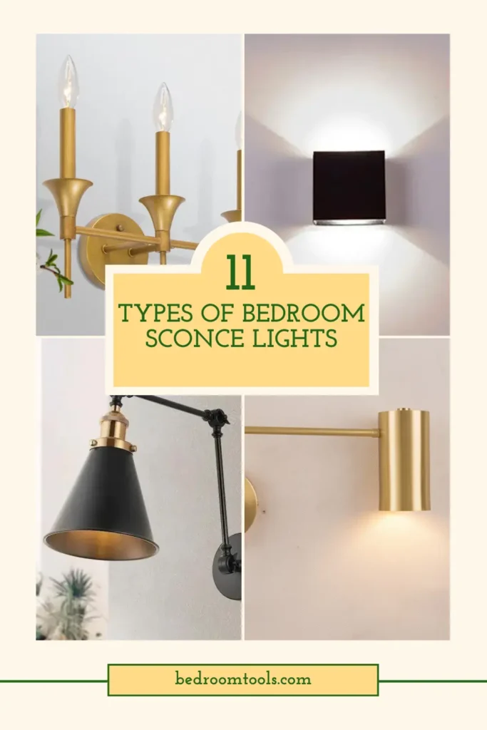 11 Types of Bedroom Sconce Lights