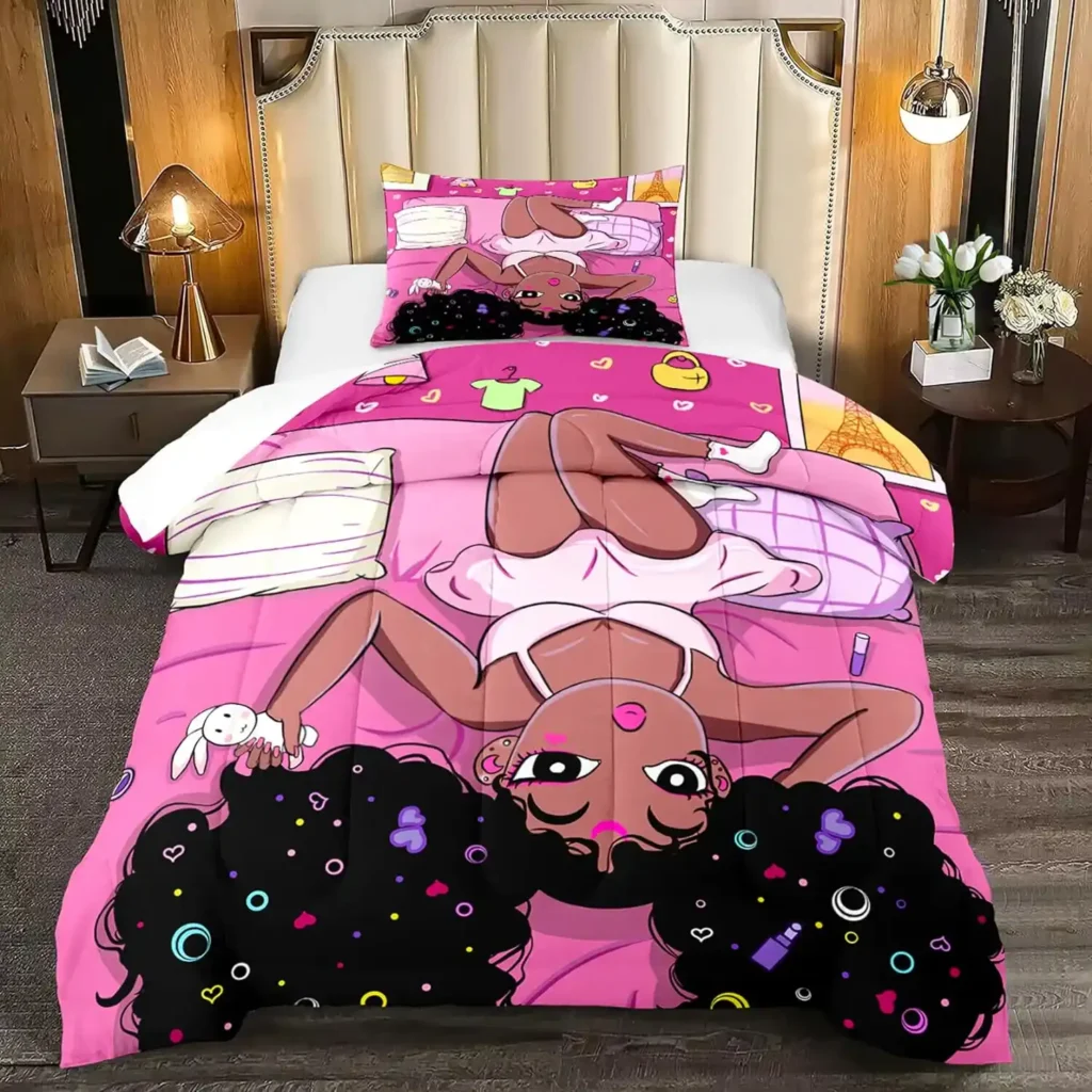African American Comforter Set for Teen Girls